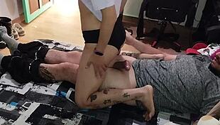 Stepsister Craves Cock, Seduces Me, We Fuck in Stepparents' Home