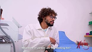 Doctor Fucks Two Shy Lesbians in Ass During Exam