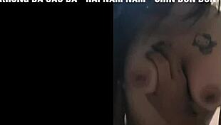 Vietnamese sex movie with call girl paying debt while husband away