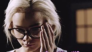 Lesbian Teens in Locker Room Eating Out Each Other with Fingering and Masturbation