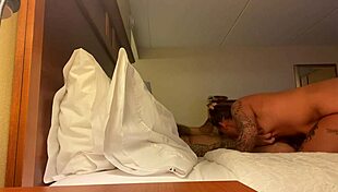 Deep Throat My Big Cock In A Hotel Room!