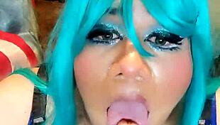 soy una conejita muy traviesa riding in cowgirl