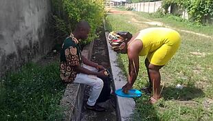 street boy lures orange seller inside, fucks till cum 😈