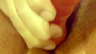 Cum on My Tits Then I Use My Dildo