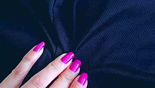 Stunning College Dorm Close-Up Handjobs For Polished Nails Lovers