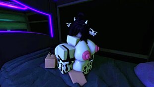 fucking really hard my cow slut in roblox