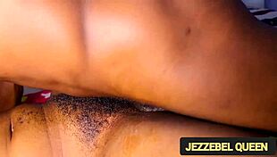 soft ebony hairy pussy in romantic setting