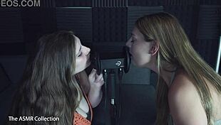 Teaser earlicking from ekko and mia asmr double trouble nsfw earlicking