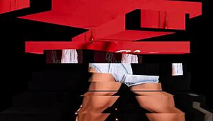 Outdoor anal gangbang excitement