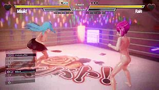 lesbian battle turns into pussy sex