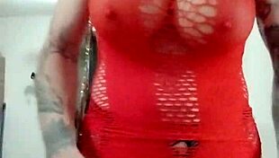 i had fun at the car wash, flashing and teasing in fishnets
