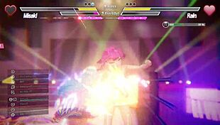 lesbian battle turns into pussy sex