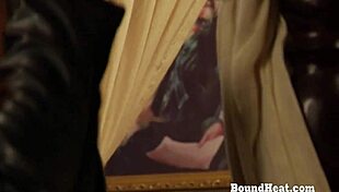 Two women in position receiving big discipline