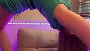 Sexy Teen Student Fingering Herself In Bathroom Shower