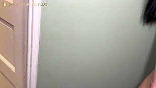 Horny wife masturbates watching her husband fuck another woman in spanish porn