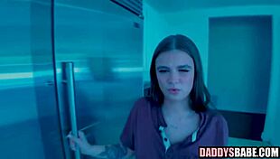 Step Daughter Teases Father In Law With Skirt, Leading To Taboo Fucking And Deepthroat