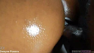 Close POV Ebony Doggystyle Session