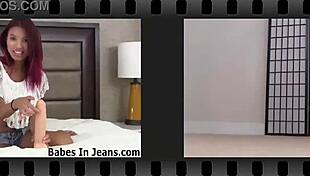 i'm excited to show off my new jean mini skirt