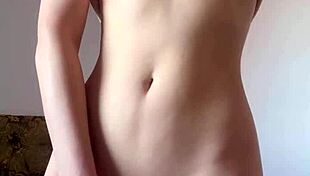 tiny teen enjoys solo time in private - maiskii