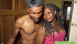 Boyfriend Eats Pussy In Kitchen