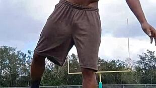 Athletic Brunette Shares Good Moments