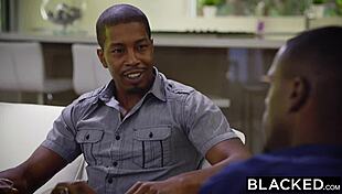 Elsa jean and zoey monroe experience their first interracial foursome with big black cocks