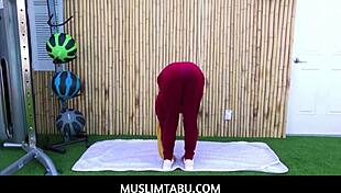 i-i mean, arab teen wife kira perez cheats with her personal trainer while wearing hijab