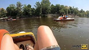 hunt4k curvy chick with juicy tits has sex with stranger in front of bf