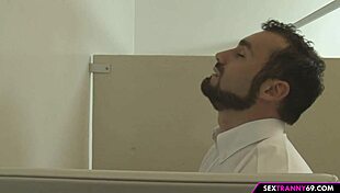 A trans woman discovers gloryhole thrills