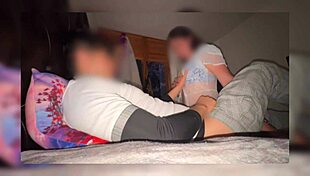 Stepmom Catches Stepson Masturbating in Room, Phone Records Everything, Mexican Milf Homemade