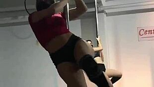 Doctorita Argenta Performs Intense Sexy Striptease In The Tube