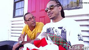 A Ladyboy Encounters A Massive Cock