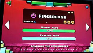 fingerdash game with venom and geometry dash adventurers soundtrack