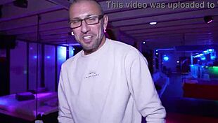 watch the hot blonde and brunette getting fucked backstage at the swinger club