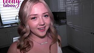 Teasing Babysitter Cum in Pussy