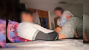 Stepmom Catches Stepson Masturbating in Room, Phone Records Everything, Mexican Milf Homemade