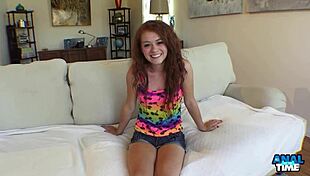 Anal Gaping Redhead Alice Green Gets Ass Creampied By Philly Jhon