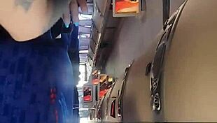 Amateur public sex on Tacna expressway featuring Brazilian, British, and Colombian participants