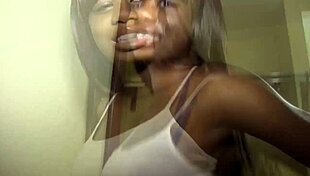 this petite chocolate country girl sucked dick and got fucked hard