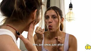 I Fuck Girlfriend's Best Friend With Wet Shaved Pussy