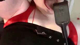 Feeling The Riding Crop On Ass And Tits