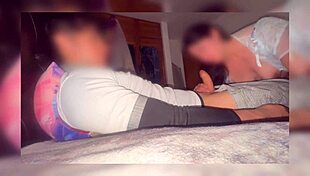 Stepmom Catches Stepson Masturbating in Room, Phone Records Everything, Mexican Milf Homemade