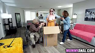 Robot MILF anal used by step family