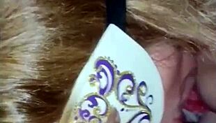 My Wife Receives A Facial Treatment