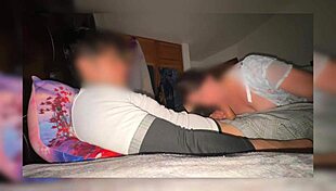 Stepmom Catches Stepson Masturbating in Room, Phone Records Everything, Mexican Milf Homemade