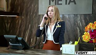 Watch Nicole Doshi's Curvy Ass Get Stretched Out!