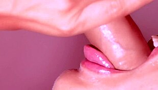 Step sister gets facial close up! 😏