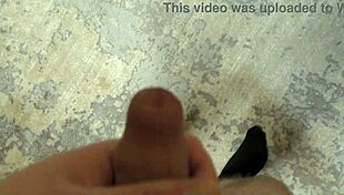 Hubby catches wife in bareback sex!