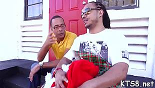 A Ladyboy Encounters A Massive Cock