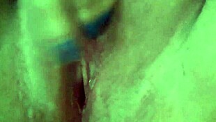 I play with my chubby fat little pussy in this homemade video